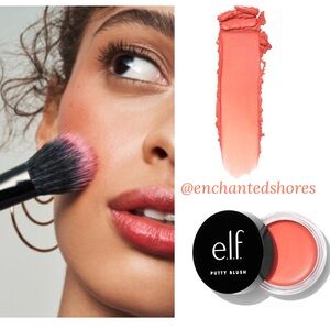 Putty Blush Turks and Caicos Elf Pink Coral Peach Cream Blush Cosmetics Makeup